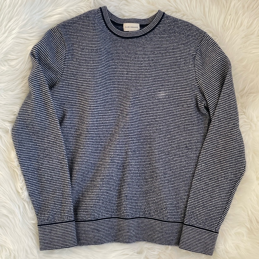 Club Monaco Wool Striped Sweater
